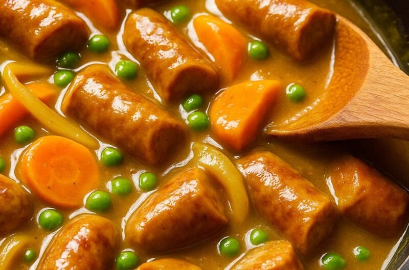 Curried Sausages Recipe (Classic Aussie Family Dinner)