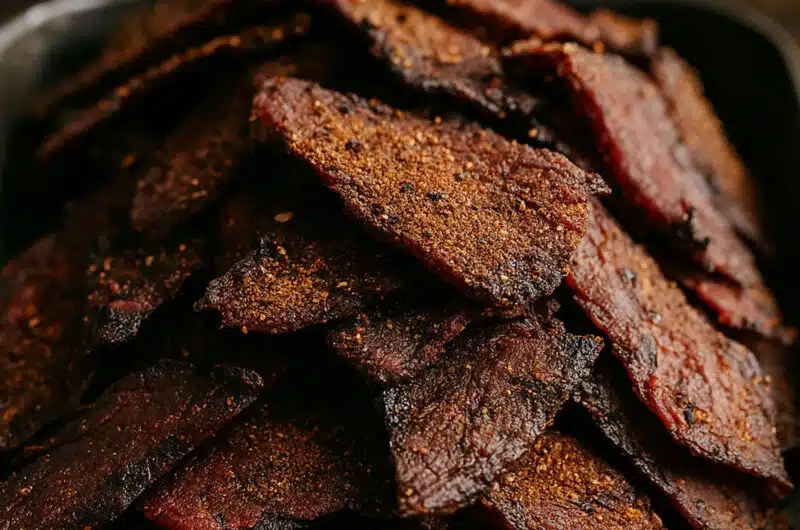 Beef Jerky with Pepperberry and Honey