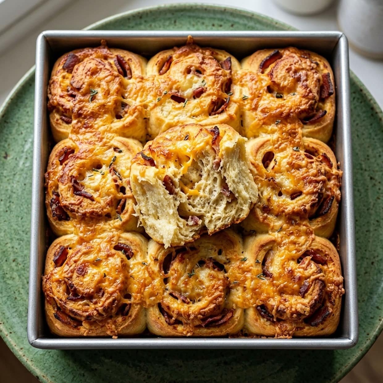 Cheese and Bacon Scrolls: Easy Steps to Golden Fluffy Scrolls
