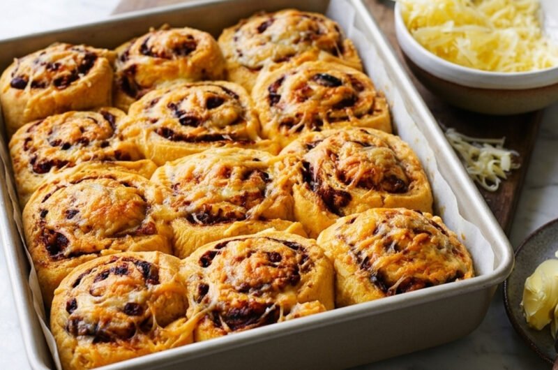 Cheesy Vegemite Scrolls