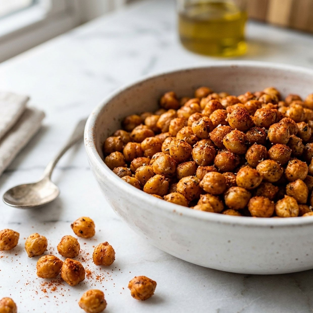 Roasted Chickpeas: Steps to the Crunchiest Healthy Snack