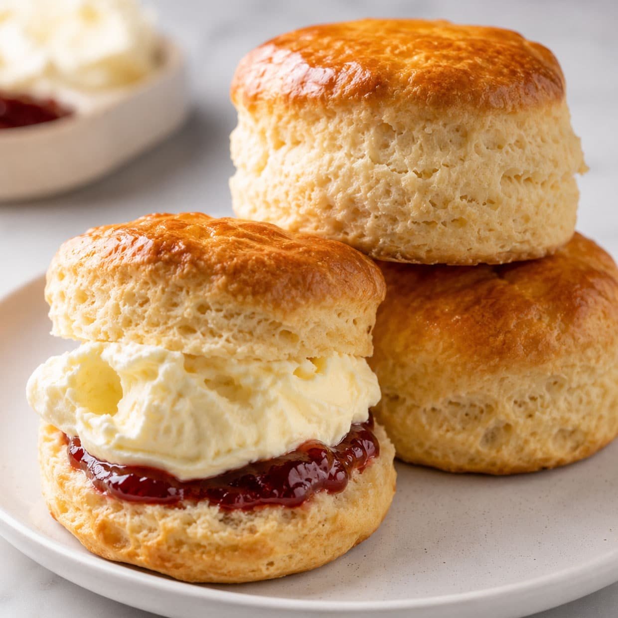 Easy Scone Recipe: Steps to Tall Fluffy Golden Scones Every Time